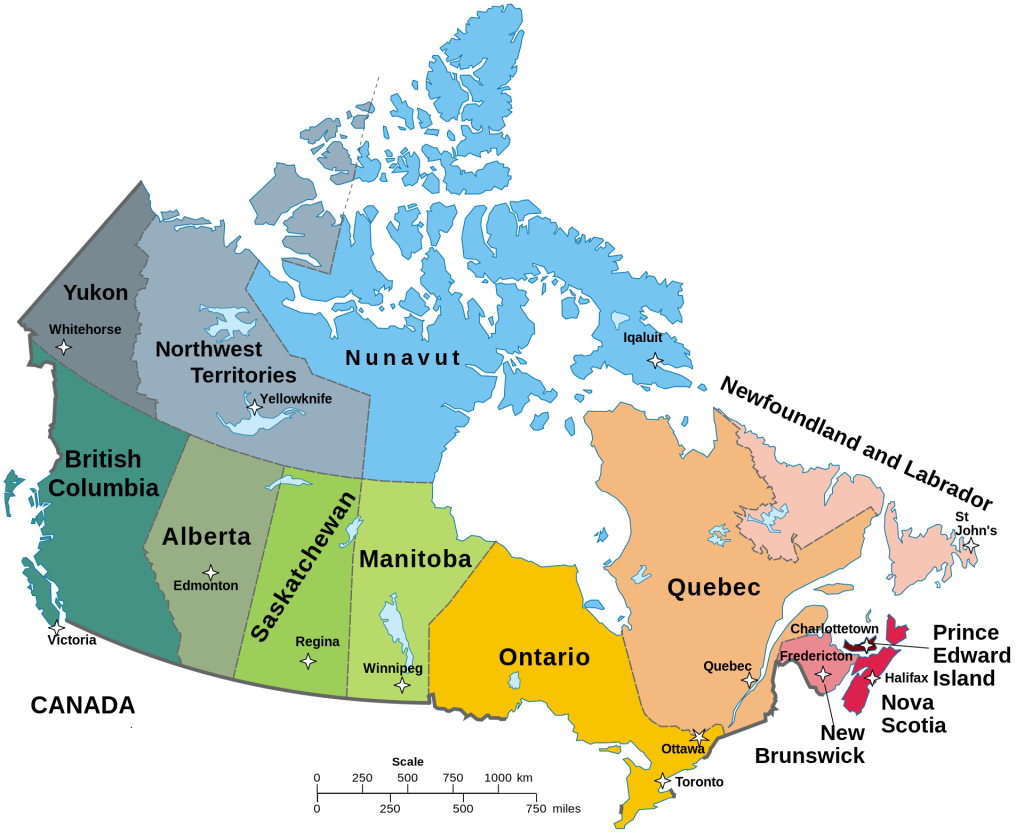 Canada Map 1